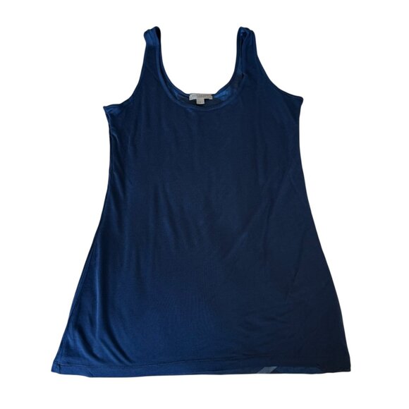 Burberry Brit Blue Tank top Nova Check Modal S Small - Picture 4 of 11